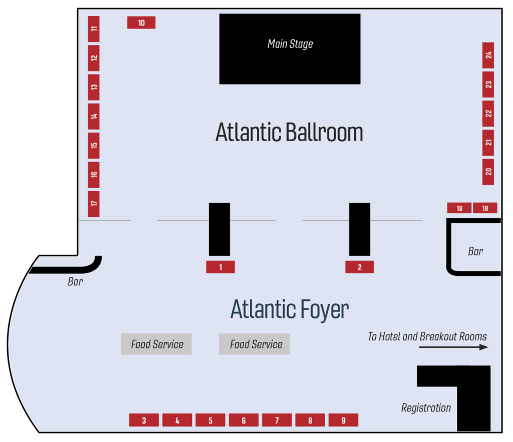 Exhibit Hall Map